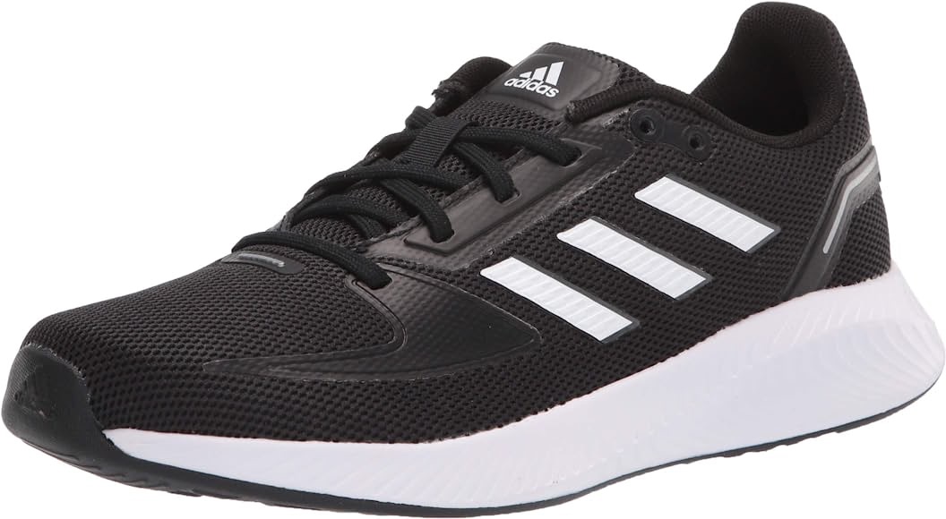 Amazon.com | adidas Women's Runfalcon 2.0 Running Shoe, Black/Core White/Grey, 8 | Road Running