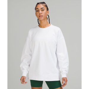$69 Lululemon Perfectly Oversized Crew 白色特價