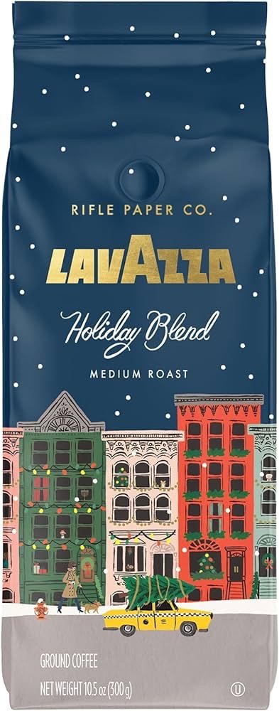 Lavazza + Rifle Paper Co. Holiday Blend Ground Coffee Medium Roast 10.5 oz.