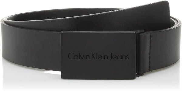 Calvin Klein 男士真皮腰带