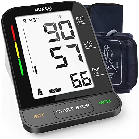 NURSAL Blood Pressure Monitor - Automatic Upper Arm Machine
