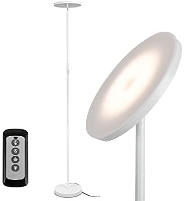 JOOFO 落地灯, 超亮 30W/2400LM LED 可调色温亮度- - Amazon.com