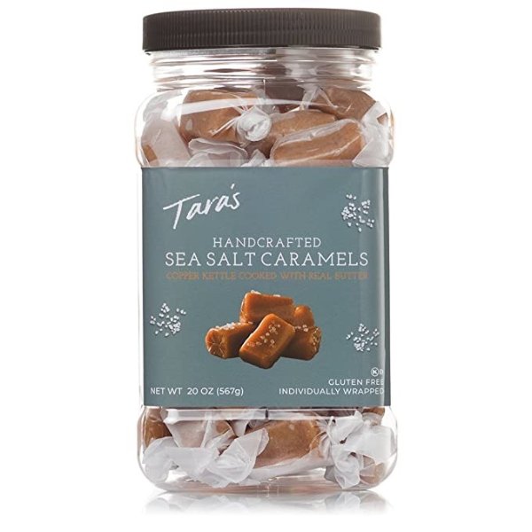 Tara's All Natural Handcrafted Gourmet Sea Salt Caramel 20oz