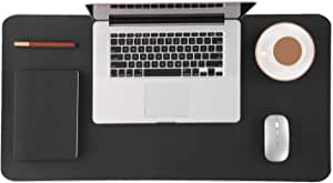 Amazon.com : Bedsure Leather Desk Pad Protector, Large Computer Desk Mat, Waterproof Non Slip Desk 垫子
