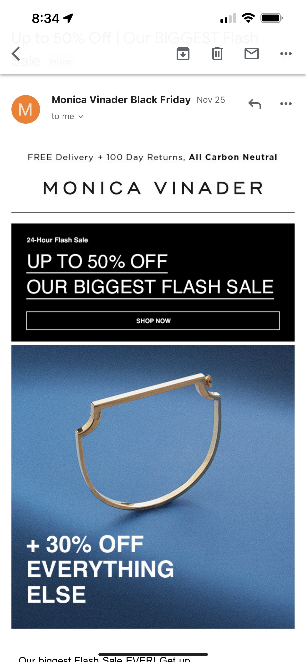 Gold & Silver Jewelry Sale | Monica Vinader | Monica Vinader