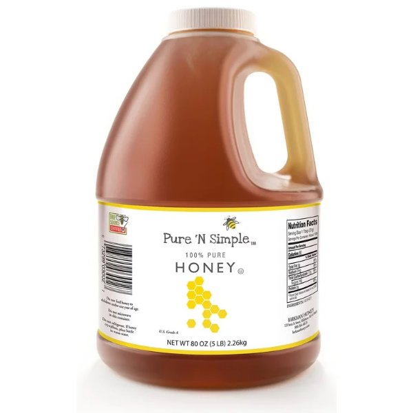 Pure 'N Simple Honey, 80 OZ