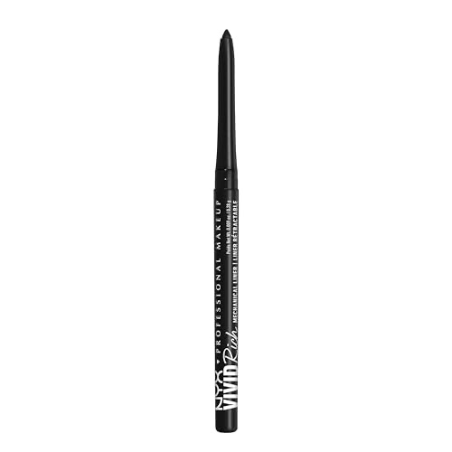 Amazon.com : NYX PROFESSIONAL MAKEUP Vivid Rich Mechanical Eye Pencil, Retractable Eyeliner, Always Onyx – Black (Packaging May Vary) : Eye Liners : Beauty & Personal Care