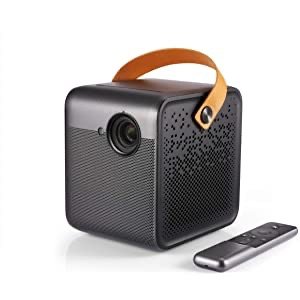 $597 Amazon.com: WeMax Dice, 峰米无线蓝牙高清投影仪Smart Portable Projector 1080P, 700 ANSI Lumen
