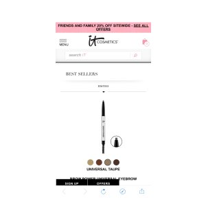 $68 Makeup & Skincare Bestsellers - IT Cosmetics 全网八折