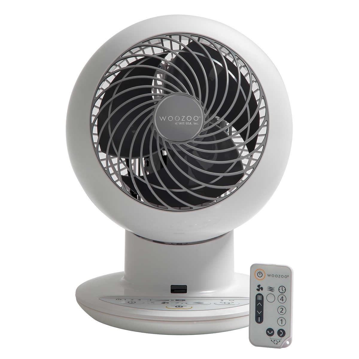 风扇 Woozoo Globe Multi-Directional 5-Speed Oscillating Fan w/ Remote | Costco