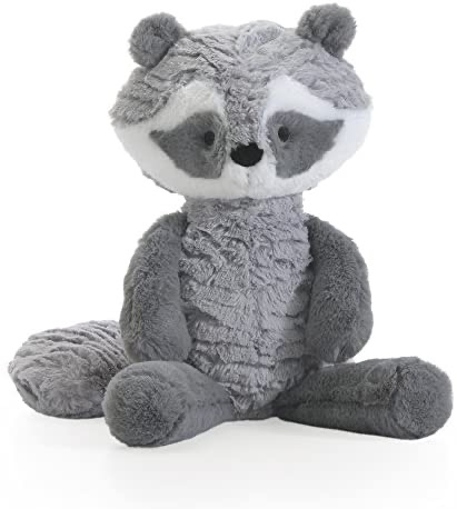 Amazon.com: Lambs & Ivy Little Woodland Raccoon Plush,Suki, 小浣熊毛绒玩具