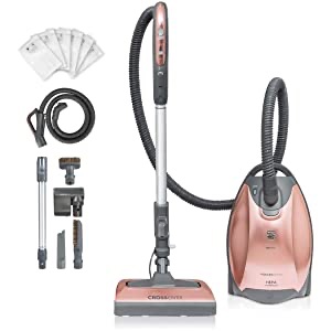Amazon.com - Kenmore BC7005 Friendly Crossover Bagged HEPA Canister Vacuum Cleaner 2-Motor Power Suction with Pet PowerMate, Extended Telescoping Wand, Retractable吸尘器
