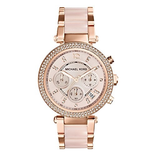 Amazon.com: Michael Kors Parker Chronograph Rose Gold-Tone Stainless Steel Women's Watch (Model: MK5896) : Michael Kors: Clothing, Shoes & Jewelry