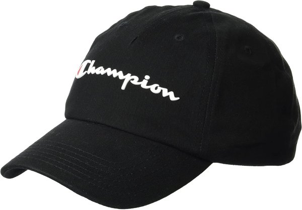 Amazon官网 好价收 Champion Logo 鸭舌帽