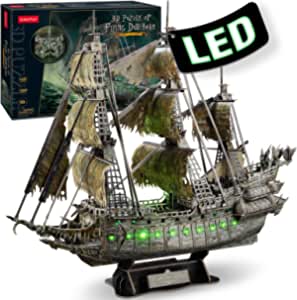 Cubicfun 3D 海盗船荷兰人儿童拼图 共360片