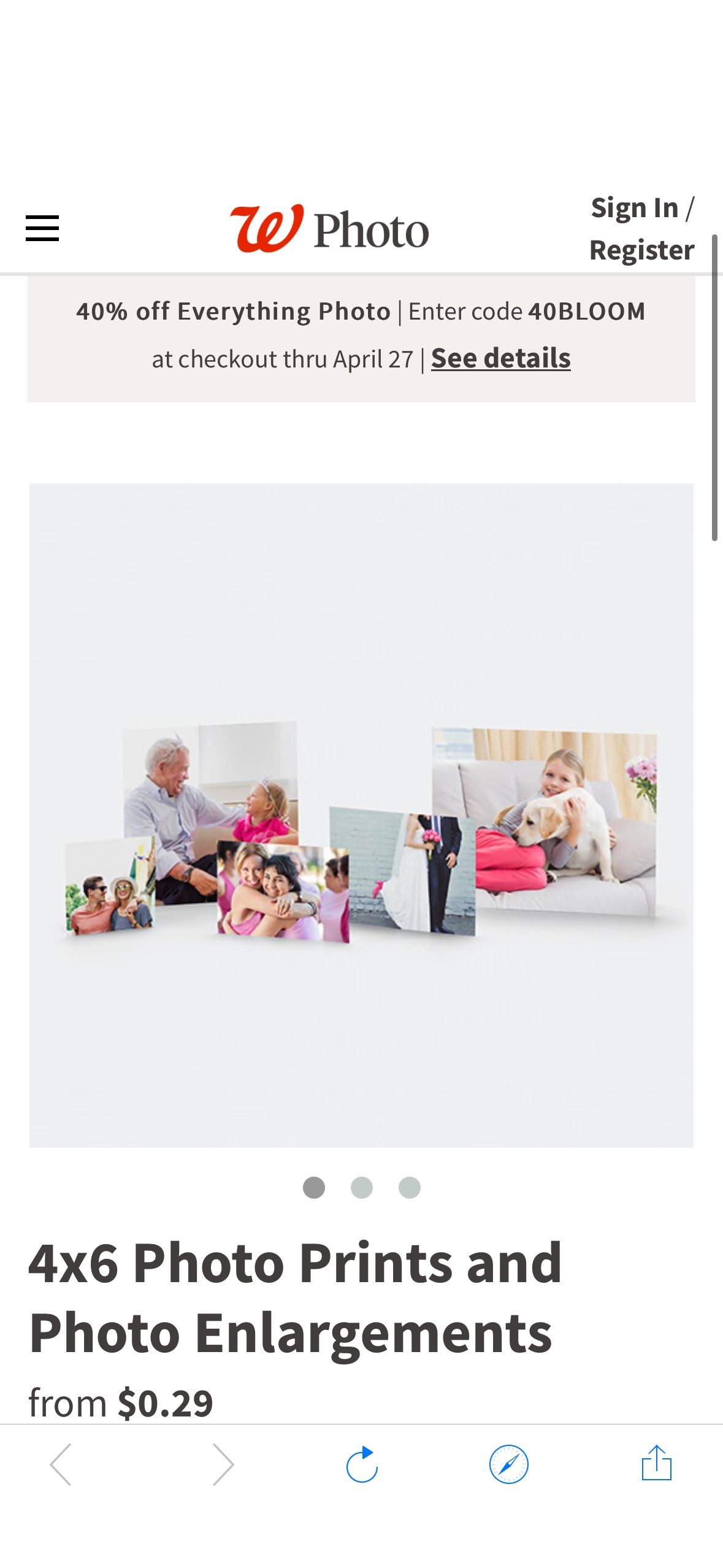 2 Free 5×7 Prints at Walgreens! Right now you can head over and score 2 completely FREE 5×7 photo prints, when you pick it up in store. Head over and upload the photos you’d like printed, and then use