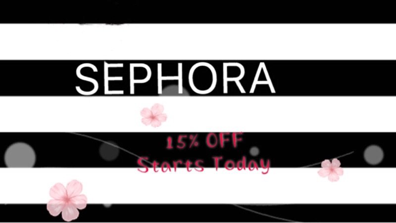 Sephora 15% Off 购物分享