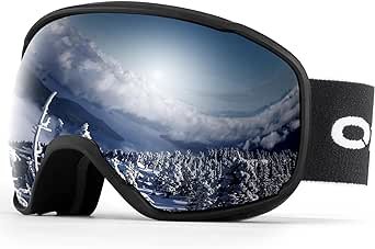 Ski Goggles - Anti-Fog OTG UV Protection Snow/Snowboard Goggles