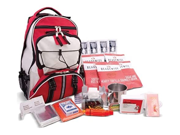 ReadyWise 63 Piece Emergency Survival Backpack