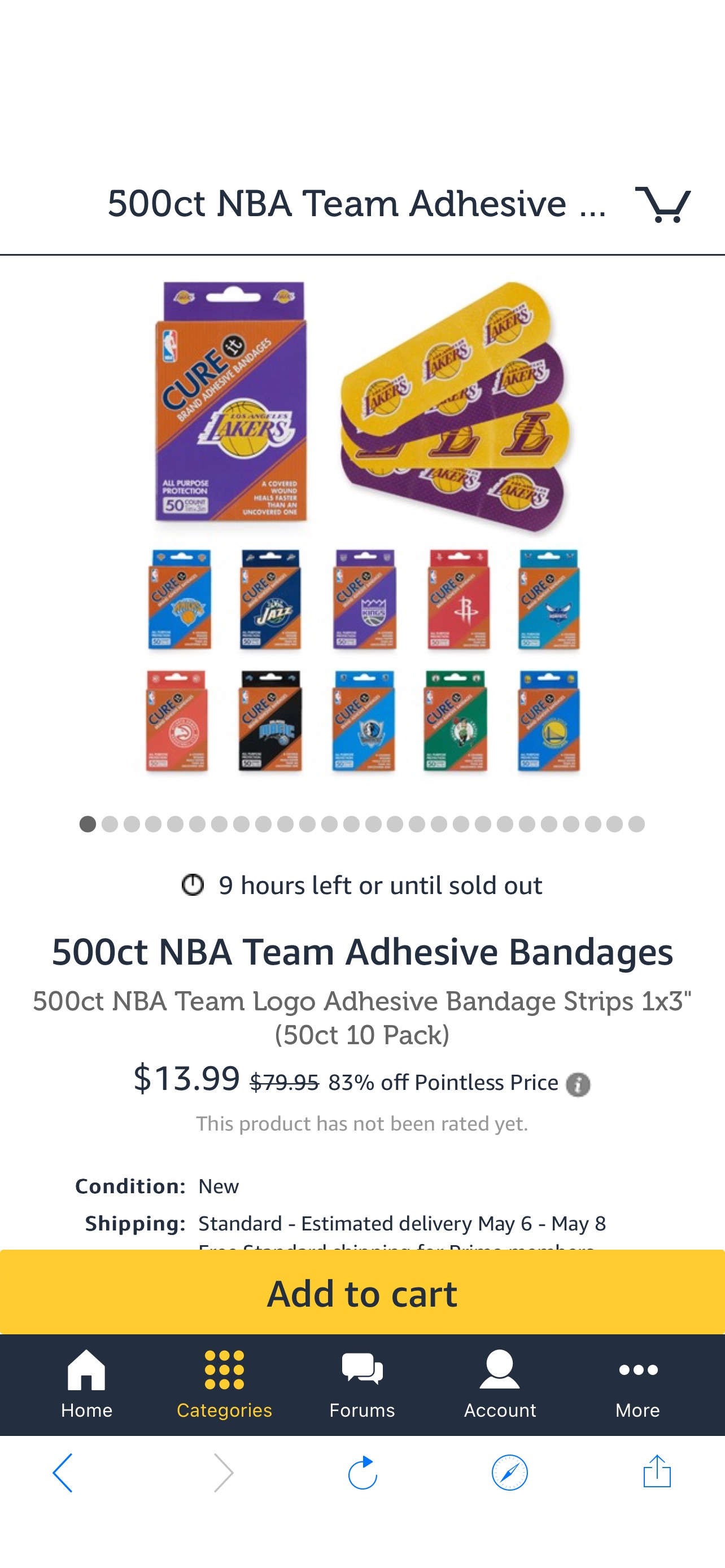 创可贴500ct NBA Team Adhesive Bandages