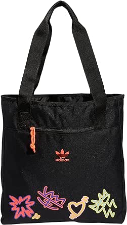 Amazon.com | adidas Originals Simple Tote Bag, Black/Pride, One Size | Gym Totes