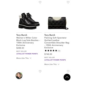 Tory Burch - Bloomingdale s 每满100送25礼卡 LOYALLIST POWER POINTS