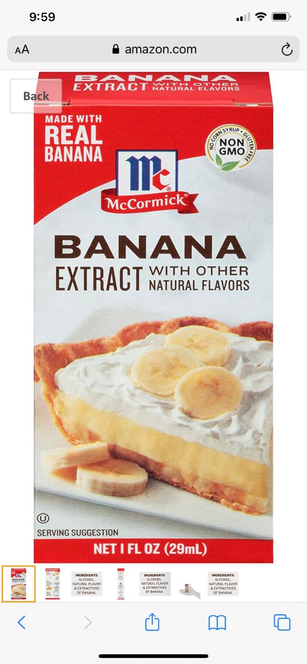 McCormick 香蕉精华 1oz 纯天然提取物