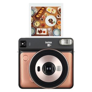 $109.99 + 送两盒相纸 Fujifilm Instax SQ6 Instant Camera 方形拍立得