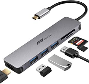 FlePow 7合1 USB C 扩展坞 MacBook 适用