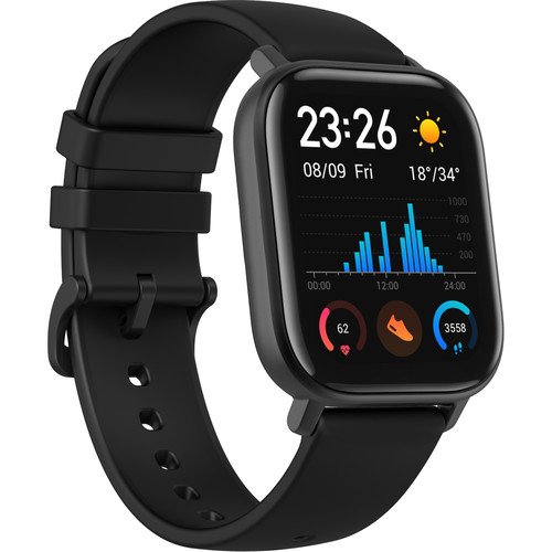 GTS Smartwatch with AMOLED Display & Silicone Band