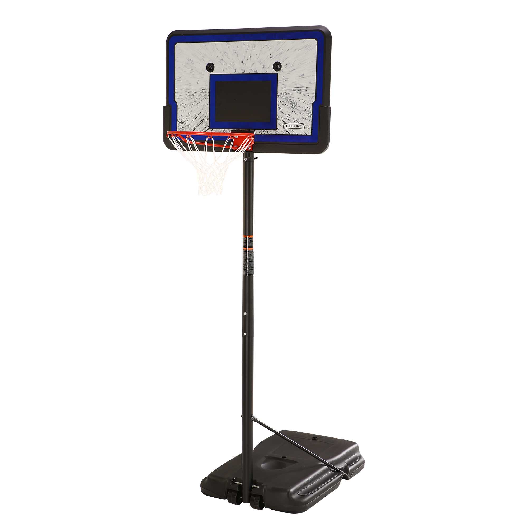 Lifetime 44英寸可调节冲击力便携式篮球架
