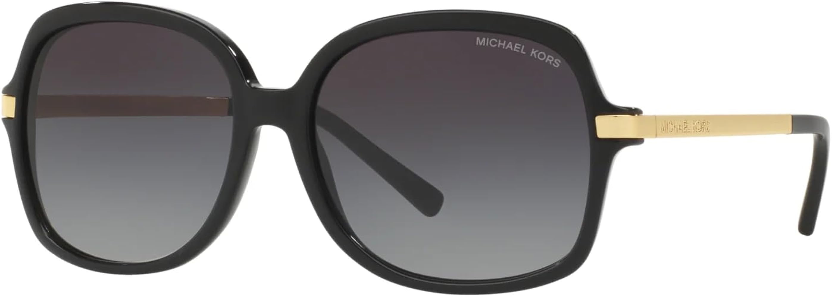 Amazon.com: Michael Kors MK2024-316011 Sunglasses ADRIANNA II BLACK w/LIGHT GREY GRADIENT 57mm : Clothing, Shoes & Jewelry