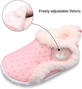 Amazon.com | Baby Slippers Boy Girl Shoes Walking Shoes Lightweight Non-Slip Sneakers Infant First Walkers 18-24 Months | Boots
【折后$11.99 Prime包邮】粉色女幼童保暖步行鞋 0-24M

折扣码: 40AOIN8T