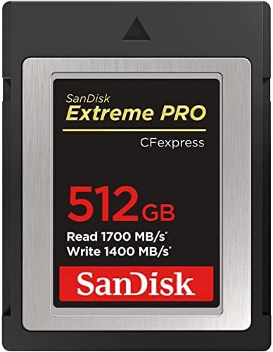 SanDisk Extreme PRO 512GB CFexpress Type-B Memory Card