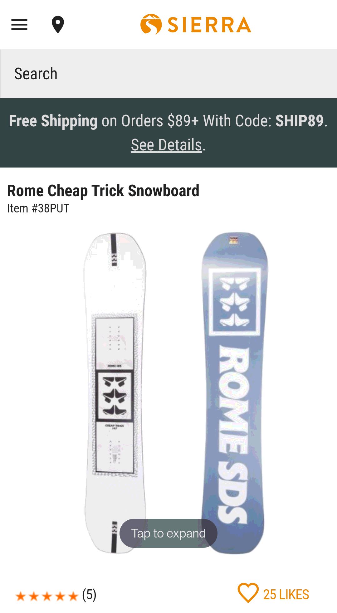 Rome Cheap Trick Snowboard 入门滑雪板