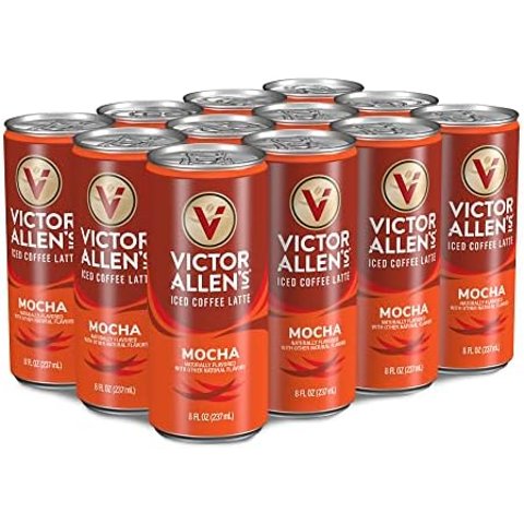 Victor Allen's 罐装摩卡拿铁8oz 12罐
