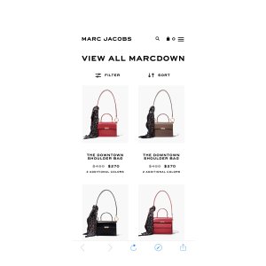 Marcdown | Marc Jacobs折扣区上新 低至五折