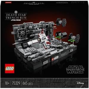 LEGO Star Wars Multi-buy - Zavvi US Lego Star Wars Diorama Sets: Death Star Trench Run (75329) & Dagobah Jedi Training (75330)