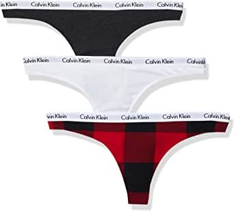 Women's Carousel Logo Cotton Thong Multipack Panty