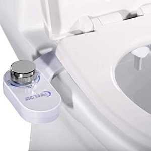 Tibbers Bidet, Self-Cleaning Nozzle and No-Electric Bidet Toilet Attachment