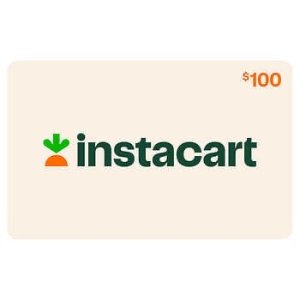 Instacart - $100 E-Gift Card