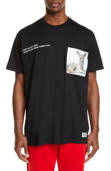 Burberry Deer Print T-Shirt | Nordstrom 巴宝莉小鹿t恤