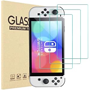 Nintendo Switch OLED (3-Pack) 玻璃保护膜