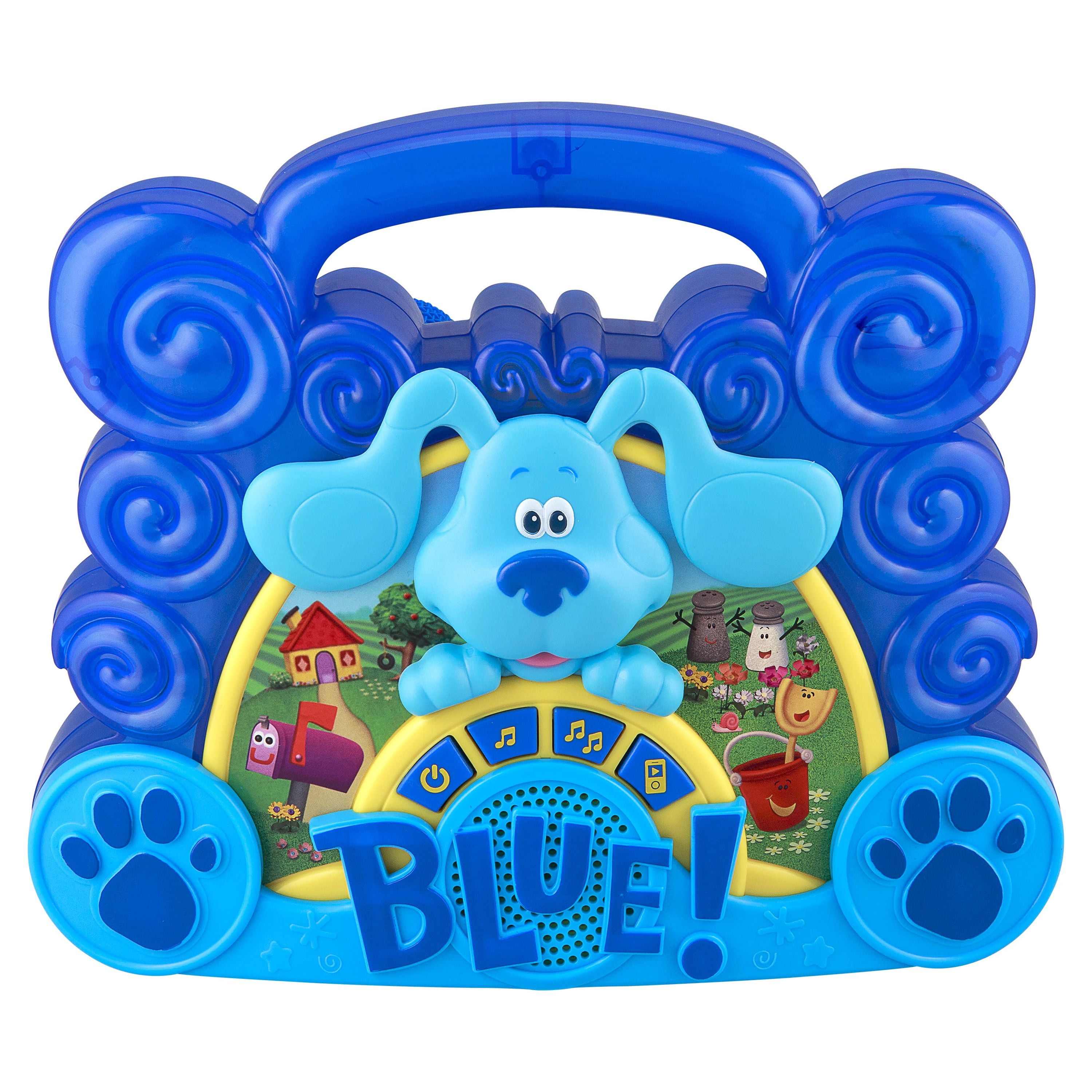 Blue&#39;s Clues and You Sing Along Boombox with Built-In Music, Real Working Microphone for Kids Ages 3 Years Up. - Walmart.com