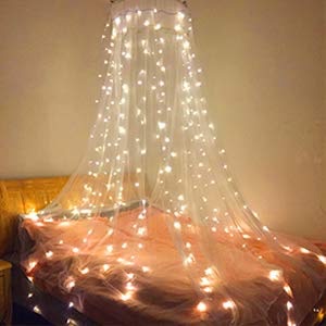 Amazon.com : Twinkle Star 300 LED Window Curtain String Light Wedding Party Home Garden Bedroom Outdoor Indoor Wall Decorations, Warm White : Gateway
300小灯柔美灯串装饰