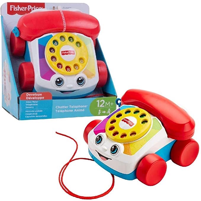Amazon.com: Fisher-Price Chatter Telephone: Toys & Fisher-Price 费雪拨号玩具电话，