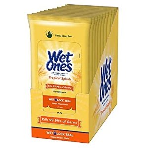 手慢无：Wet Ones 抗菌擦手湿巾 20张x10包