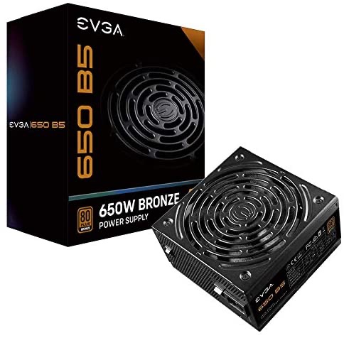 EVGA 80 Plus Bronze 650W全模组电源