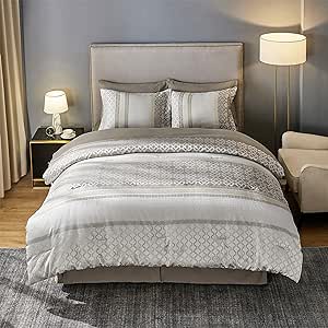 Amazon.com: Bedsure Gold Full Bedding Set - Modern Hotel Style, 7 Pieces, Machine Washable 