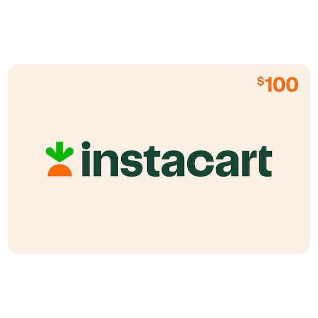 聚划算! 8折Instacart $100 E-Gift Card | Costco